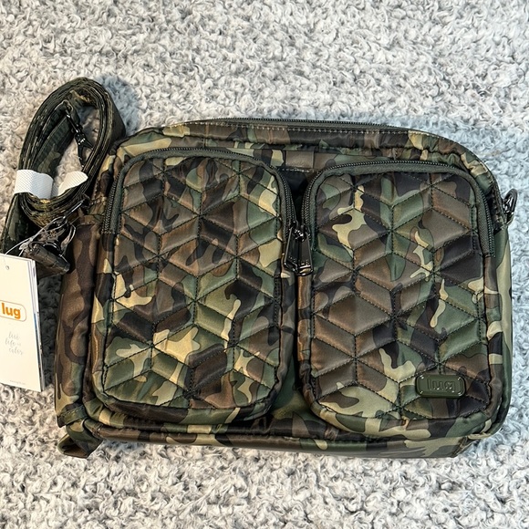 lug Bags Nwt Lug Navigator Camo Green Poshmark